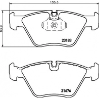 Тормозные колодки дисковые, комплект DON PCP1921 CSI72S A 1441006493