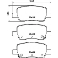 Тормозные колодки дисковые, комплект DON Kia Sorento (MQ) 4 2020 – 2024 L32E B PCP2057