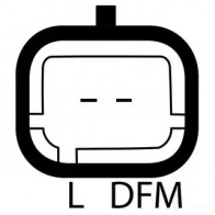 Генератор DRI 5708114014375 0KJ ZE 230170872 Renault Scenic (JA, FA) 1 Минивэн 1.4 16V (JA0D) 95 л.с. 1999 – 2003