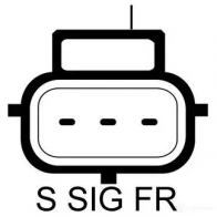 Генератор DRI 5708279234076 V DFBF 2193091202 Ford Focus 2 Хэтчбек 1.8 TDCi 115 л.с. 2005 – 2012