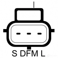 Генератор DRI 5WBEE YS 219150752 5708114007575 Ford Transit 6 (FD) Автобус 2.4 DI (FB. FC. FA) 90 л.с. 2000 – 2006