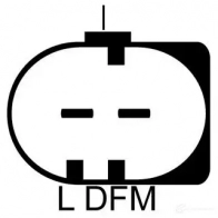 Генератор DRI 5708114041500 2111971402 L II53R Audi A4 (B6) 2 Универсал 1.9 Tdi 101 л.с. 2001 – 2004