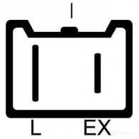 Генератор DRI 5N OEUY5 230112702 Renault Espace (JS63) 2 Минивэн 5708114061843