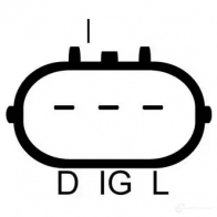 Генератор DRI M7 EGJ 2261751002 Hyundai Matrix 5708114060143