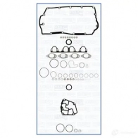 Прокладки двигателя AJUSA Audi A4 (B6) 2 Универсал 1.9 Tdi 130 л.с. 2001 – 2004 JQBX8J V 51039200 8427769998232