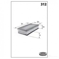 Воздушный фильтр DRIVE PLUS 0YO SBJ3 4384535 dp1110100108