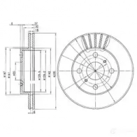 Тормозной диск DRIVE PLUS dp1010110693 DCA661810 4384340 BDM68 41.20