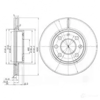 Тормозной диск DRIVE PLUS BD M6983.20 dp1010110349 DCA666510 4384221