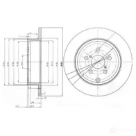 Тормозной диск DRIVE PLUS DCA670000 BDM7177 .10 dp1010110235 4384172