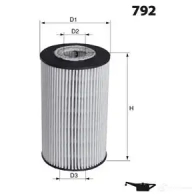 Масляный фильтр DRIVE PLUS 0YSBCH N dp1110110123 4384736 - Изображение 1