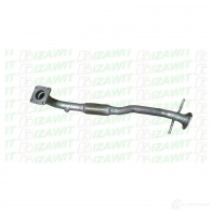 Выхлопная труба глушителя IZAWIT 17153 SVO1N T8 1438754560