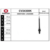 Шрус граната EAI CV24300K Volvo XC60 2C7 E01