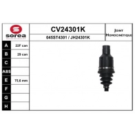 Шрус граната EAI 56 UPN9 Suzuki Swift (MZ, EZ) 2 Хэтчбек 1.3 DDiS (RS 413D) 69 л.с. 2005 – 2025 CV24301K