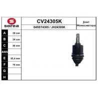 Шрус граната EAI 6AOJ5N I CV24305K Nissan Almera Tino