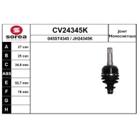 Шрус граната EAI CV24345K U3WD JWK Opel Insignia (A) 1 Седан 2.0 CDTI (69) 140 л.с. 2013 – 2017