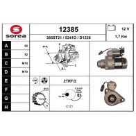 Стартер EAI Nissan 350Z (Z33) 1 Купе 3.5 280 л.с. 2003 – 2006 385 FK3 12385