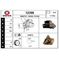 Стартер EAI Renault Megane (EZ) 3 Кабриолет 1.5 dCi (EZ09. EZ1G. EZ0D) 110 л.с. 2010 – 2024 X3FVU I 12398