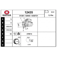 Стартер EAI Z97 N8 12435 Bmw 3 (E90) 5 Седан 4.0 M3 420 л.с. 2007 – 2011