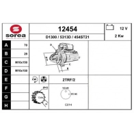 Стартер EAI PJKCWP V Mercedes E-Class (C207) 4 Купе 1.8 E 200 CGI (2048) 184 л.с. 2010 – 2024 12454