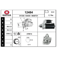 Стартер EAI Fiat Ducato (290) 4 Кабина с шасси 140 Multijet 2,3 D 140 л.с. 2019 – 2024 PGI SZ 12484