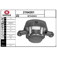 Тормозной суппорт EAI 2164261 36YW S6 3596404037706 Mitsubishi L200 3 (K6, K7) 1996 – 2005
