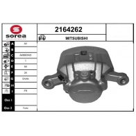 Тормозной суппорт EAI 2164262 XI FSM Mitsubishi L200 3 (K6, K7) 1996 – 2005 3596404037805