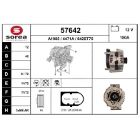 Генератор EAI 57642 64 Y1G Volvo XC90 1 (275) 2002 – 2015