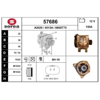 Генератор EAI Mini Clubman (R55) 1 2007 – 2014 WO WTFD 57686