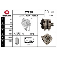 Генератор EAI 3C JBO 57798 Land Rover Discovery Sport 1 (L550) Внедорожник 2.2 D 4x4 150 л.с. 2014 – 2024