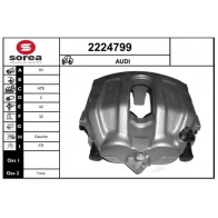 Тормозной суппорт EAI 2224799 Audi TT (8N) 1 1998 – 2006 3596404136805 EOWF H
