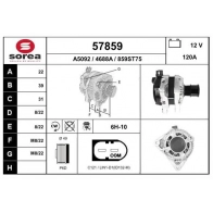 Генератор EAI YN1 Z5XS Ford Focus 3 (CB8) Хэтчбек 1.0 EcoBoost 100 л.с. 2012 – 2025 57859