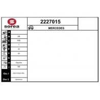 Тормозной суппорт EAI Mercedes C-Class (C205) 4 Купе 2.0 C 250 (2045) 211 л.с. 2015 – 2024 2227015 RAT0 V