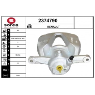 Тормозной суппорт EAI Renault Megane (K9) 4 Универсал 1.6 TCe 205 205 л.с. 2016 – 2025 2374790 V1K T329