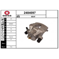 Тормозной суппорт EAI Seat Ibiza (6J5, 6P1) 4 Хэтчбек 1.4 TDI 75 л.с. 2015 – 2024 C5T Z7 2484097