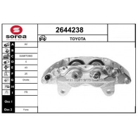 Тормозной суппорт EAI 8E7 KI 2644238 Toyota Hilux (AN10, 20, 30) 7 2002 – 2015