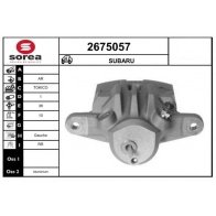 Тормозной суппорт EAI 5JX 2UQ8 2675057 Subaru Outback (BP, BL) 2 2003 – 2009