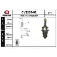 Шрус граната EAI CV22584K 2804301 CV22584K 045 ST2584