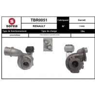 Турбина EAI TBR0051 Renault Laguna (KG) 2 Универсал 2.2 dCi (KG0F) 150 л.с. 2001 – 2006 R7 FF959