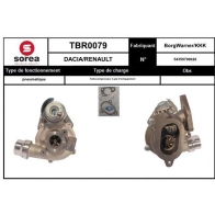 Турбина EAI 3PW AAM9 Renault Megane (DZ) 3 Купе 1.5 dCi (DZ0C. DZ1A) 90 л.с. 2008 – 2024 TBR0079