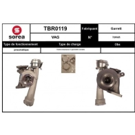 Турбина EAI TBR0119 8CJPF LL Volkswagen Transporter (T5) 5 Грузовик 2.5 TDI 130 л.с. 2003 – 2009