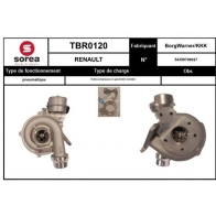 Турбина EAI FTV GAO TBR0120 Renault Megane (KM) 2 Универсал 1.5 dCi (KM02. KM13) 101 л.с. 2004 – 2006
