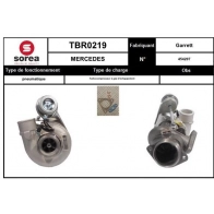 Турбина EAI GFC 1N Mercedes Sprinter (901, 902) 1 1995 – 2006 TBR0219