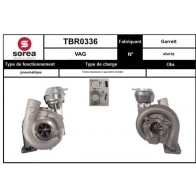 Турбина EAI XXPE S Volkswagen Transporter (T4) 4 Автобус 2.5 TDI Syncro 102 л.с. 1996 – 2003 TBR0336