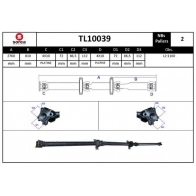 Кардан EAI T85J J 1441011381 TL10039