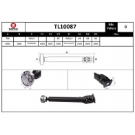 Кардан EAI TL10087 O NZO3 Mercedes M-Class (W163) 1 Кроссовер 5.4 ML 55 AMG (1674) 347 л.с. 2000 – 2005