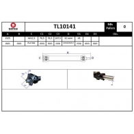 Кардан EAI TL10141 Nissan Navara (D40) 2 Пикап 2.5 dCi 4WD (D40TT. D40T. D40M. D40BB) 190 л.с. 2009 – 2025 TB DITU