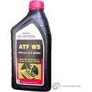 Трансмиссионное масло в акпп синтетическое 00289ATFWS TOYOTA/LEXUS ATF WS, 1 л