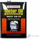 Моторное масло минеральное Motor Oil 5W-30, 4 л TOYOTA/LEXUS 1436787606 W D5AN 0888083322