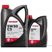 Моторное масло синтетическое PATRON 1425555447 Z MWASEW 5W30C3ORIGINALSET4L1L