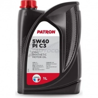 Моторное масло синтетическое PATRON 5W40PIC31LORIGINAL 54 1GJ 1425555466